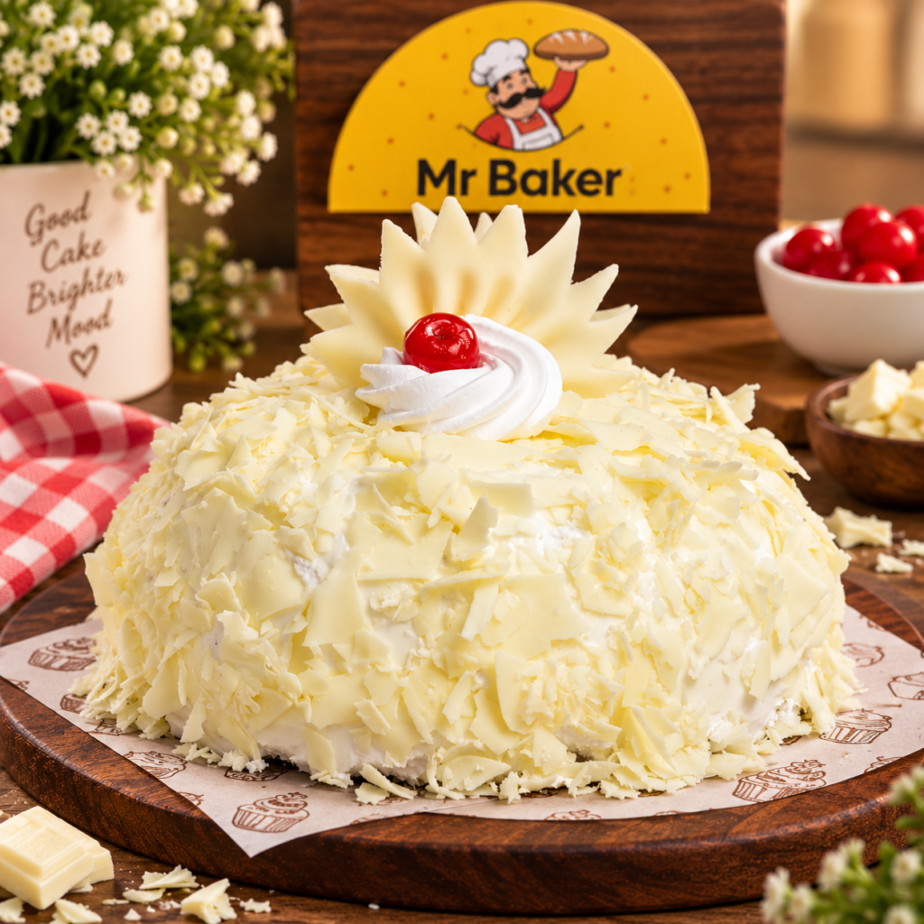 White forest cake